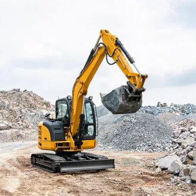 lifting capacity of a mini excavator